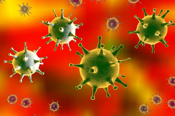 Herpes virus — Stock Photo, Image