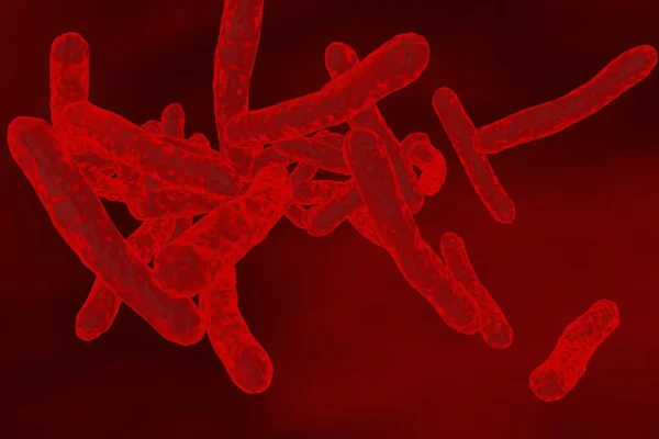 Mycobacterium tuberculosis — Stockfoto