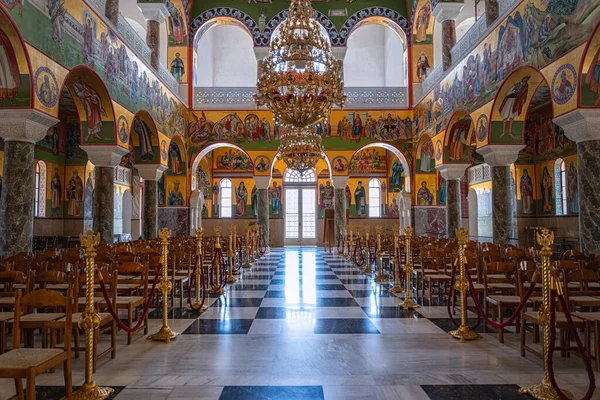 Monastère Agios Gerasimos Patron Île Céphalonie Grèce — Photo