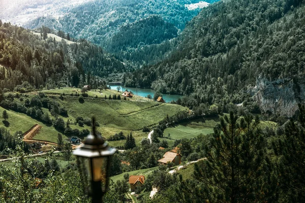 Spajici Lake Beautiful Countryside Tara Mountain Serbia — Stock Photo, Image