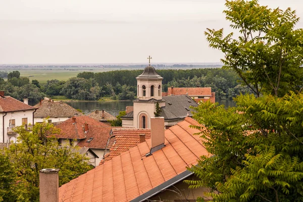 Chiesa Tetti Ritopek Serbia — Foto Stock