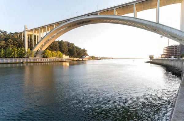 ポルトガルのドゥロ川を渡るアラビダ橋 — ストック写真