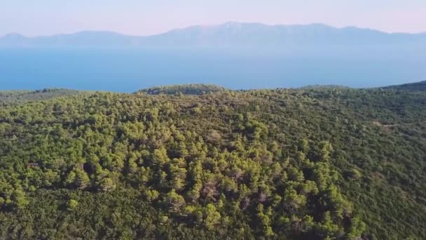 Zdjęcia Dronów Pięknego Wybrzeża Wyspy Hvar Chorwacji — Wideo stockowe