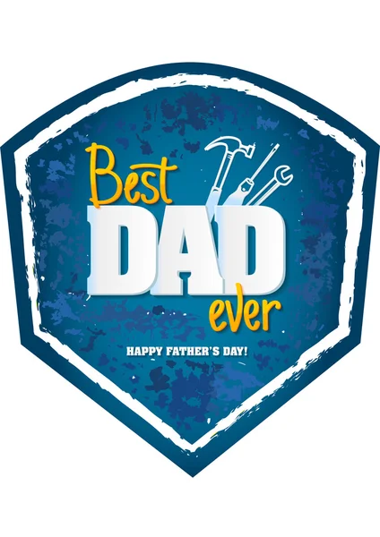 Happy Father 's Day Design Vector . — стоковый вектор