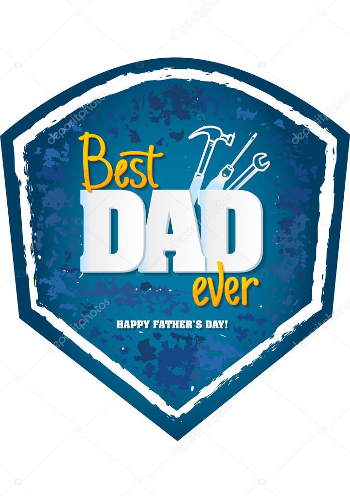 Happy Father's Day Design Vector.