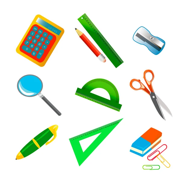 Welcome back to school on the background Vector Graphics