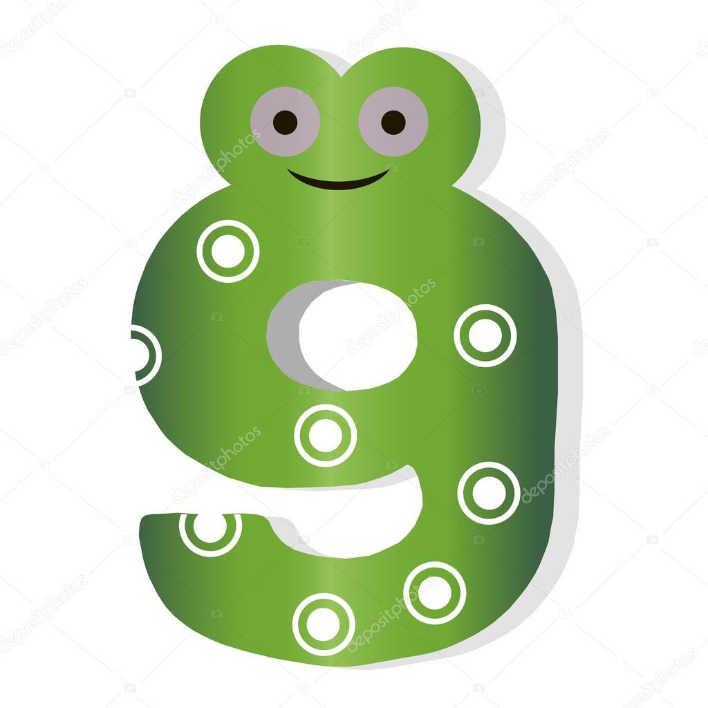 The numeral 9 Vector illustration Stock Vector Image by ©Marina_Art #119428070 The numeral 9 Vector illustration Stock Vector Image by ©Marina_Art #119428070