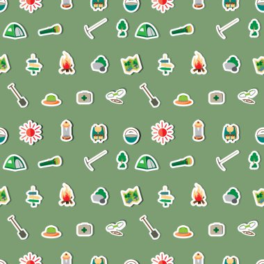 Sorunsuz yaz kampı desen.