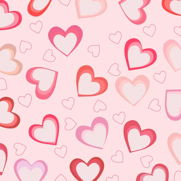 Glücklicher Valentinstag card.vector. — Stockvektor