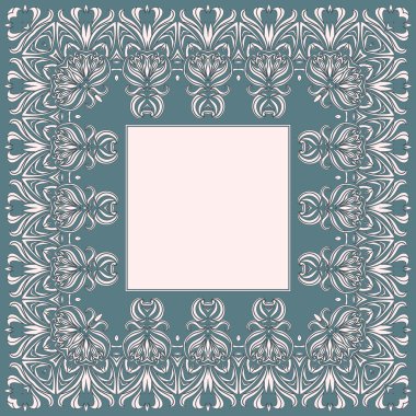 soyut dekoratif çerçeve arka plan