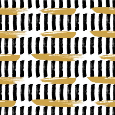 Sulu Boya çizgili seamless modeli