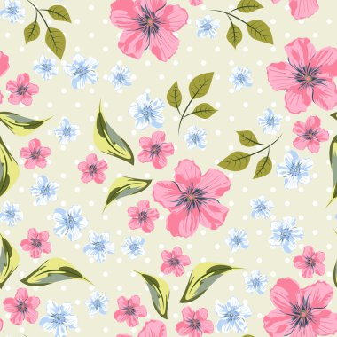 Kusursuz çiçek deseni