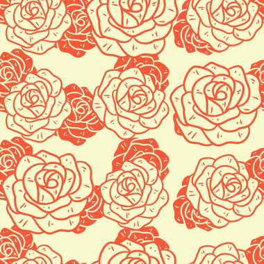 Soyut Çiçeksiz Desen Arkaplan, Pastel Renklerde Çiçek Arkaplanı