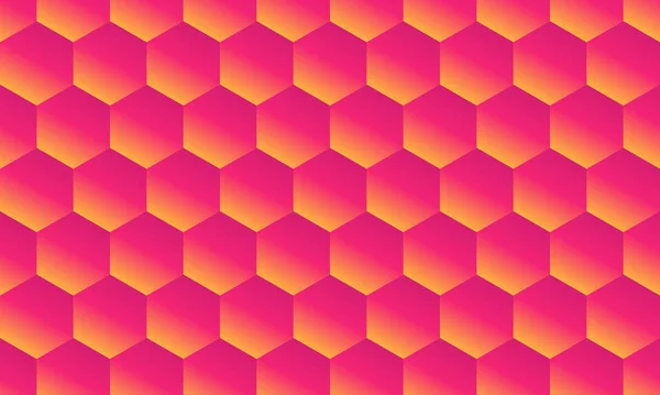 Absztrakt Geometriai Alakzat Hexagon Háttér Geometriai Absztrakt Háttér Hexagonok — Stock Vector