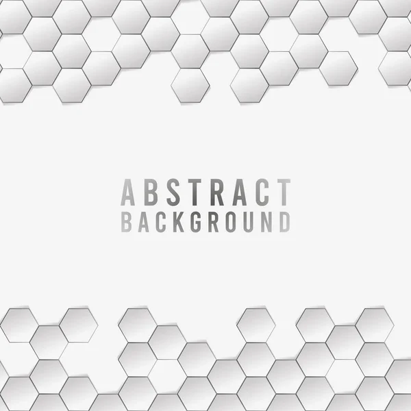 Abstract Geometric Shape Hexagon Background Geometric Abstract Background Hexagons — Stock Vector