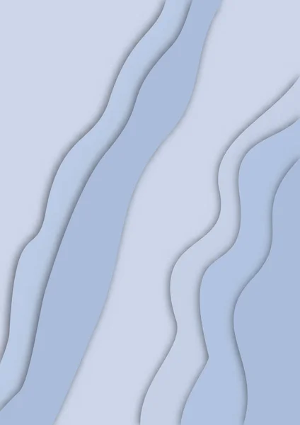 Abstrakter Mehrfarbiger Moderner Hintergrund Mit Papercut Stil Bunter Moderner Papercut — Stockvektor