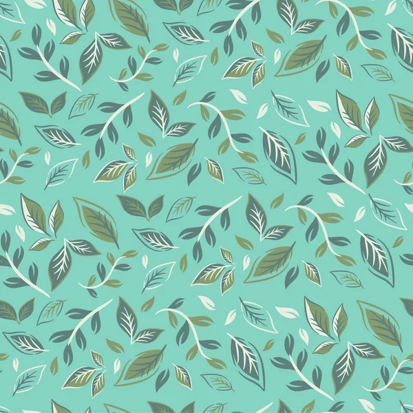 Αφηρημένη Floral Seamless Pattern Χέρι Σχεδιασμένο Μοντέρνο Χέρι Σχεδιασμένο Υφές — Διανυσματικό Αρχείο