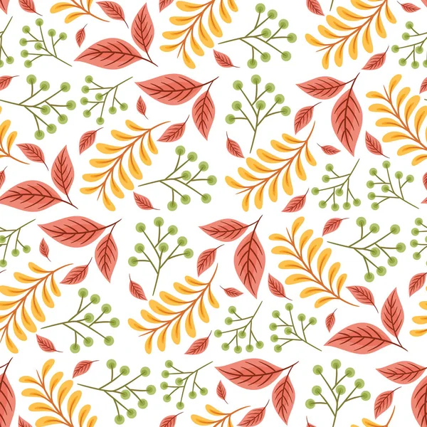 Beautiful Abstract Floral Seamless Pattern Trendy Seamless Floral Pattern Vintage — Διανυσματικό Αρχείο