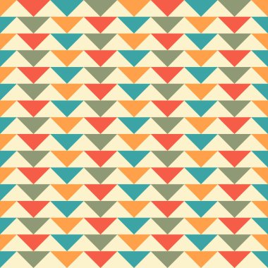 Soyut geometrik dikişsiz şablon arka planı. Grafik modern desen dokusu parlak renk