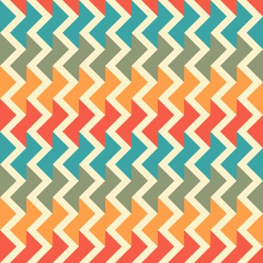 Soyut geometrik dikişsiz şablon arka planı. Grafik modern desen dokusu parlak renk