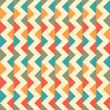 Soyut geometrik dikişsiz şablon arka planı. Grafik modern desen dokusu parlak renk