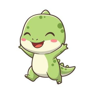 Dinamik bir dinozor dinamik vektörü sporla ilgili temalar veya aktif yaşam tarzı grafikleri için harikadır..