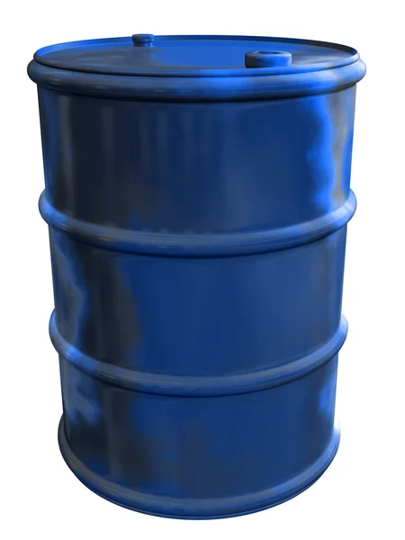 蓝桶 — 图库照片