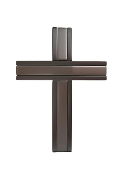 Ícone cruz moderna — Fotografia de Stock