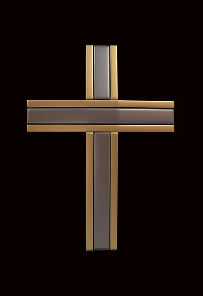 Moderne Cross pictogram — Stockfoto