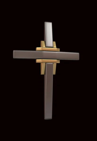 Modern Cross icon — Stock Photo, Image