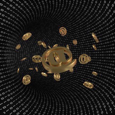 İkili tünel üzerinden gelen e-posta ile