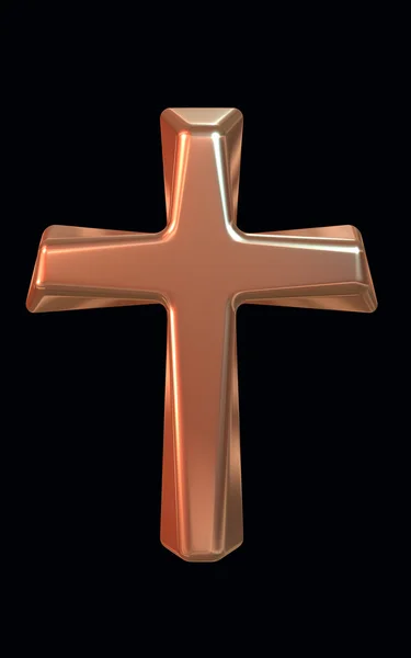 Gold Cross — Stock Photo, Image