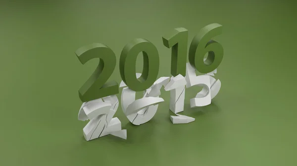 2016 Nouvelle année concept de changement — Photo