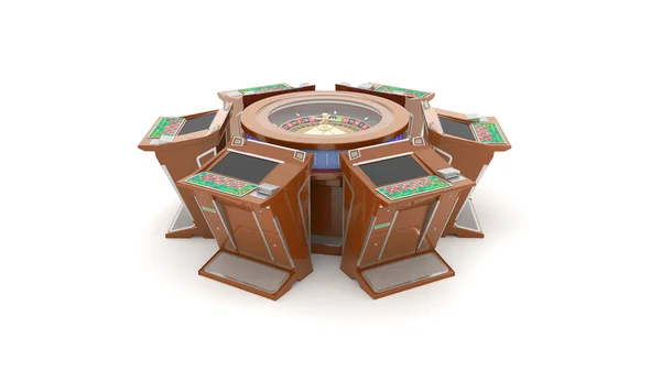 Casino rulet yüksek çözünürlükte 3d render. — Stok fotoğraf