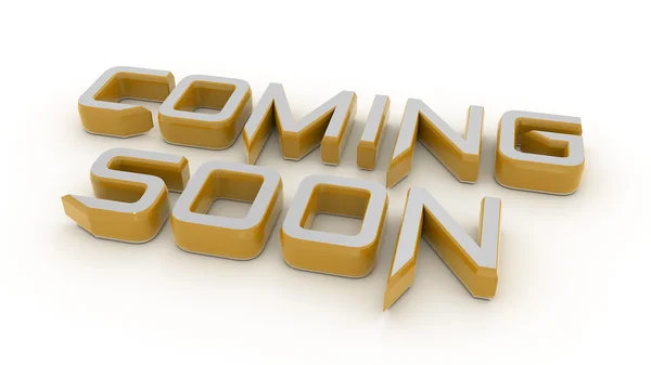 Coming soon sign — Stock Photo, Image