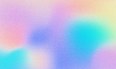 Soyut rengarenk arkaplan. Yumuşak, soyut, bulanık arkaplan, pembe, mavi ve sarı pastel renkler. Modern tasarım projeleri, sunumlar ve yaratıcı dijital kullanım için ideal.