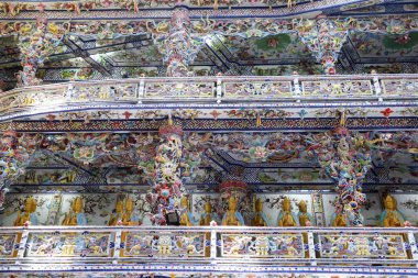 Linh Phuoc Budist Pagoda. Dalat. Vietnam. 