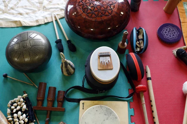 仏教民俗楽器 — ストック写真