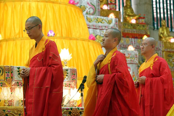 Kong Meng San Phor Kark Vedi Monastero Rito Liberazione Dell — Foto Stock