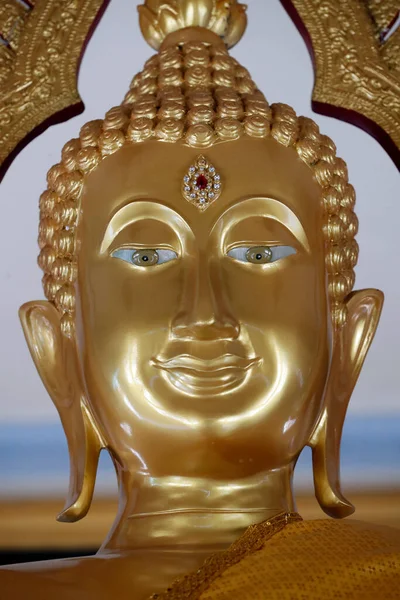 Tinh Ngoc Tin Boeddhistische Tempel Shakyamuni Boeddha Standbeeld Een Dalat — Stockfoto