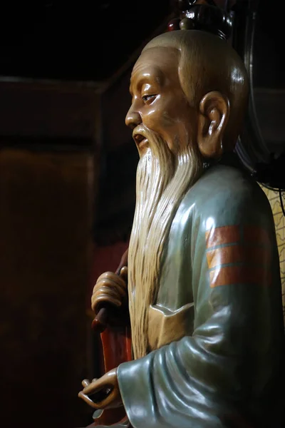 Khanh Van Nam Vien Taoist Pagoda Laozi Lao Tze Philosopher — Stock Photo, Image