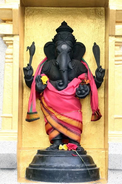 Sri Veeramakaliamman Hindutempel Ganesha Auch Als Ganapati Und Vinayaka Bekannt — Stockfoto