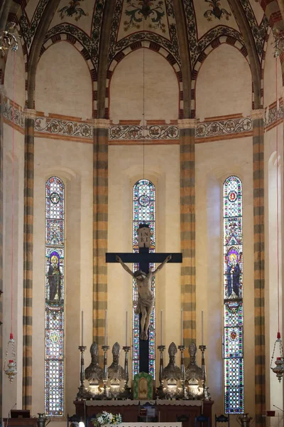 圣安娜塔西亚大教堂维罗纳意大利 — 图库照片