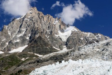 Fransız Alpleri. Mont Blanc Massif. Fransa. 
