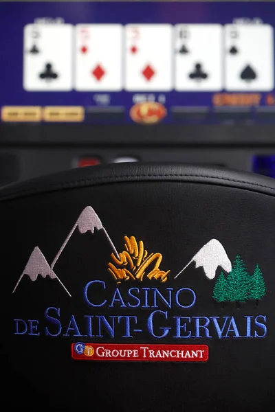 Casino Saint Gervais Groupe Tranchant Frankrike — Stockfoto