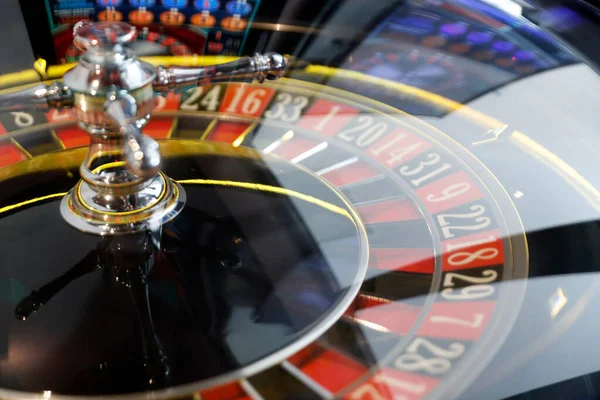 Roulette Hjul Ett Kasino Frankrike — Stockfoto