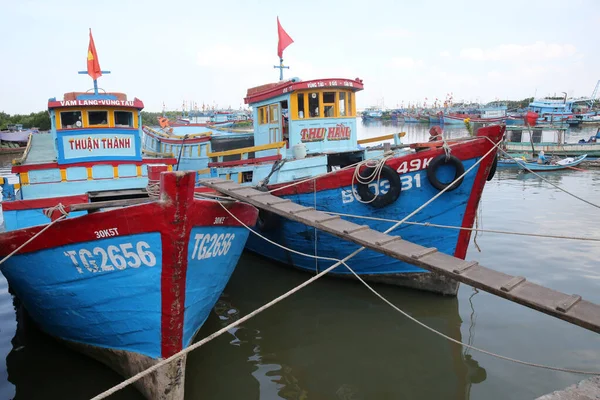 Bateaux Pêche Dans Port Vung Tau Viêt Nam — Photo