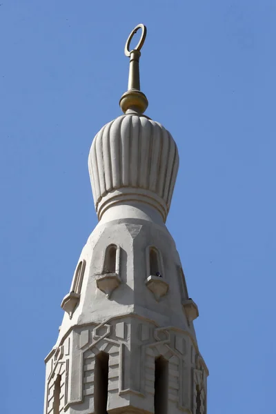 ジュメリア モスク ミナレット ドバイ アラブ首長国連邦 — ストック写真