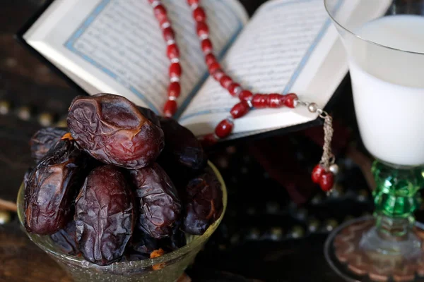 Traditional Meal Iftar Time Ramadan Fast Has Been Broken France — Stock Photo, Image