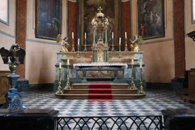 Aziz Hippolyte Kilisesi. Sunak. Thonon. Fransa. 